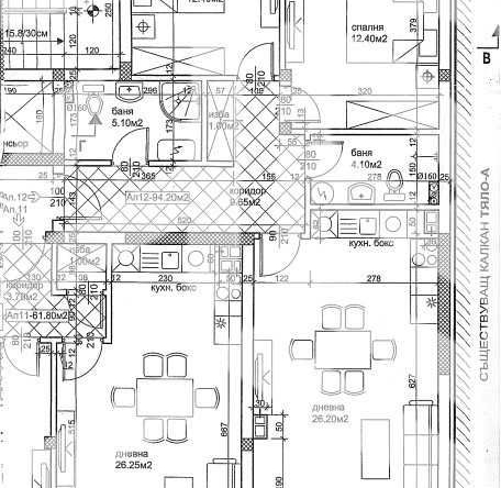 Тристаен апартамент в Асеновград - 104 кв.м за 806 €/кв.м - Снимка #1
