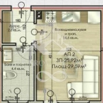 Едностаен апартамент в Велинград - 30 кв.м за 880 €/кв.м - Снимка #1