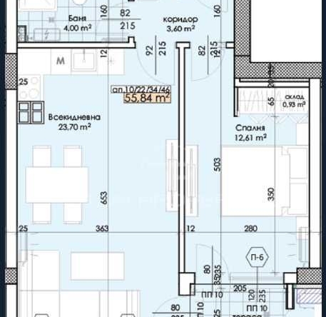 Двустаен апартамент в Пловдив, Тракия - 64 кв.м за 1431 €/кв.м - Снимка #1