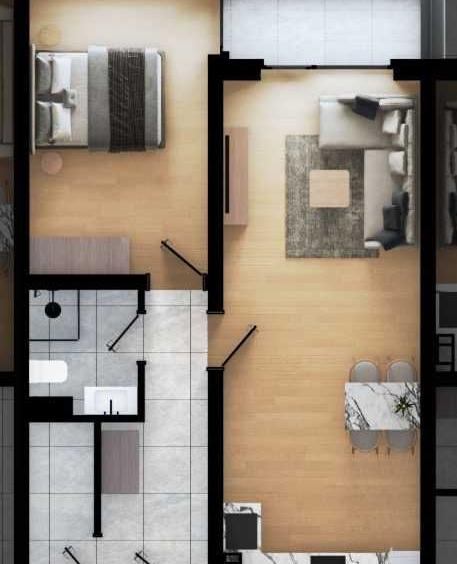 Двустаен апартамент в София, Дружба 2 - 66 кв.м за 1025 €/кв.м - Снимка #1