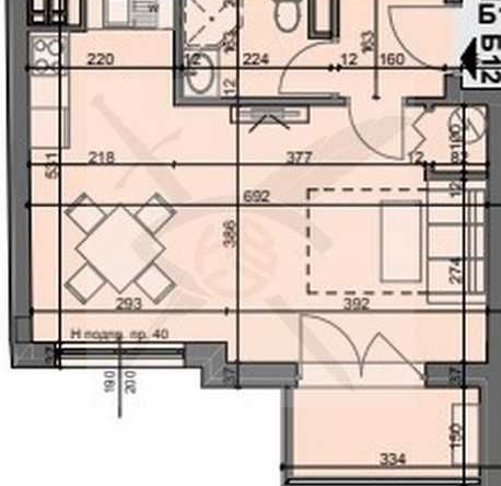 Двустаен апартамент в София, Център - 55 кв.м за 1873 €/кв.м - Снимка #1