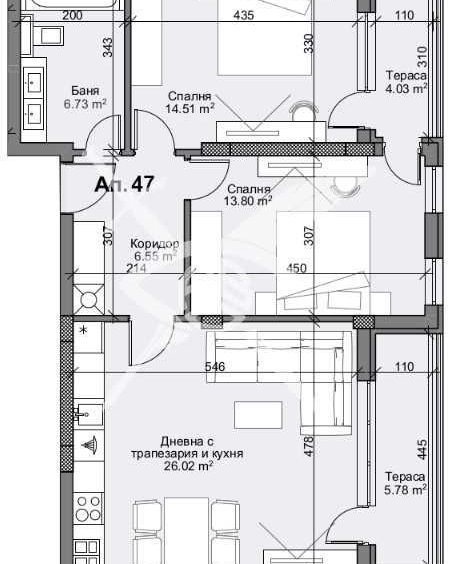 Тристаен апартамент в Пловдив, Кършияка - 111 кв.м за 1902 €/кв.м - Снимка #1