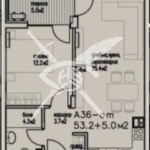 Двустаен апартамент в Бургас, Сарафово - 58 кв.м за 1158 €/кв.м - Снимка #1