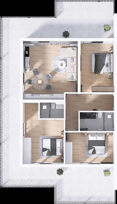 Многостаен апартамент в Пловдив, Христо Смирненски - 206 кв.м за 939 €/кв.м - Снимка #1