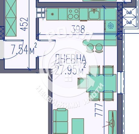 Двустаен апартамент в Пловдив, Каменица 2 - 84 кв.м за 1299 €/кв.м - Снимка #1