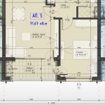 Двустаен апартамент в Асеновград - 72 кв.м за 506 €/кв.м - Снимка #1