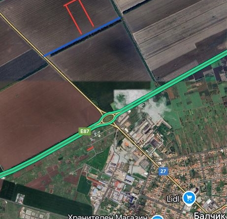 Земеделски имот в Балчик -  кв.м за 2462 €/дка - Снимка #1