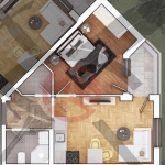 Двустаен апартамент в София, Овча купел 1 - 64 кв.м за 1826 €/кв.м - Снимка #1