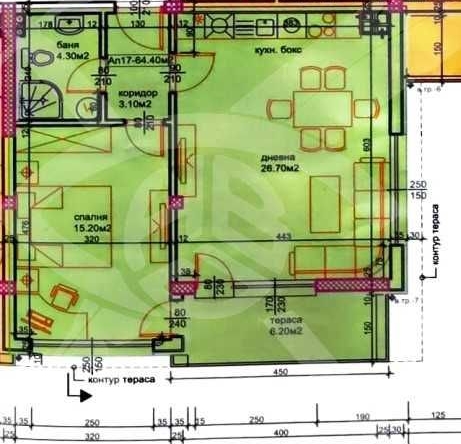 Двустаен апартамент в Асеновград - 73 кв.м за 737 €/кв.м - Снимка #1