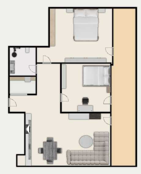 Тристаен апартамент в София, Манастирски ливади - 92 кв.м за 1912 €/кв.м - Снимка #1