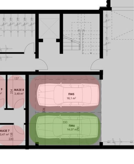 Гараж / Паркомясто в София, Център - 14 кв.м за 1275 €/кв.м - Снимка #1