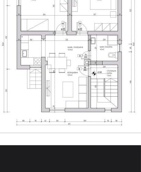 Дава се под наем Етаж от къща в Дулово - 80 кв.м за 398.82 € - Снимка #1