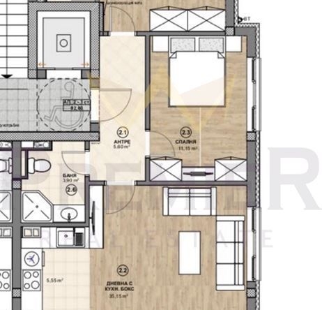 Тристаен апартамент в София, Бъкстон - 109 кв.м за 2432 €/кв.м - Снимка #1