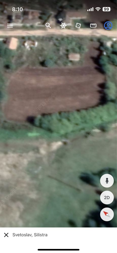 Парцел в с. Светослав, Област Силистра - 4400 кв.м за 3 €/кв.м - Снимка #1