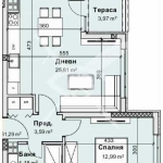 Двустаен апартамент в Пловдив, Остромила - 70 кв.м за 1209 €/кв.м - Снимка #1