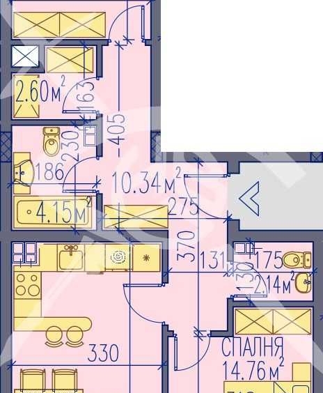 Тристаен апартамент в Пловдив, Изгрев - 109 кв.м за 1267 €/кв.м - Снимка #1