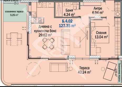 Двустаен апартамент в Китен - 127 кв.м за 1525 €/кв.м - Снимка #1