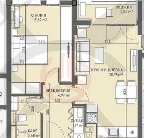 Двустаен апартамент в София, Овча купел - 67 кв.м за 2047 €/кв.м - Снимка #1