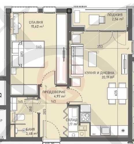 Двустаен апартамент в София, Овча купел - 67 кв.м за 2047 €/кв.м - Снимка #1