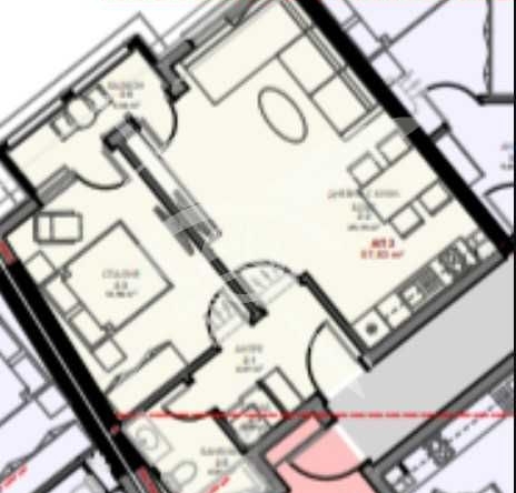 Двустаен апартамент в Поморие - 70 кв.м за 1774 €/кв.м - Снимка #1