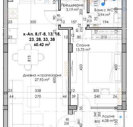 Двустаен апартамент в Пловдив, Кючук Париж - 74 кв.м за 694 €/кв.м - Снимка #1