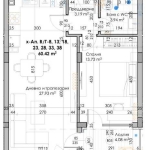 Двустаен апартамент в Пловдив, Кючук Париж - 73 кв.м за 568 €/кв.м - Снимка #1