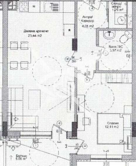 Двустаен апартамент в Айтос - 65 кв.м за 408 €/кв.м - Снимка #1