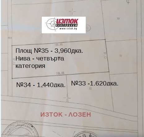 Земеделски имот в с. Бусманци, Област София-град -  кв.м за 130 €/дка - Снимка #1