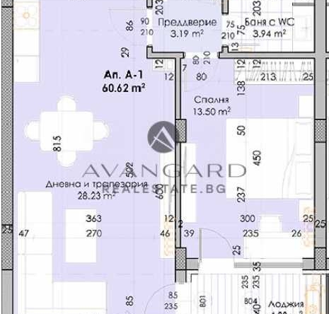 Двустаен апартамент в Пловдив, Кючук Париж - 80 кв.м за 1100 €/кв.м - Снимка #1