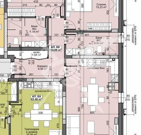 Тристаен апартамент в Пловдив, Остромила - 131 кв.м за 563 €/кв.м - Снимка #1