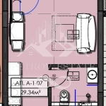 Едностаен апартамент в Велинград - 34 кв.м за 455 €/кв.м - Снимка #1