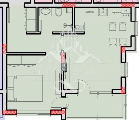 Двустаен апартамент в Велинград - 53 кв.м за 900 €/кв.м - Снимка #1