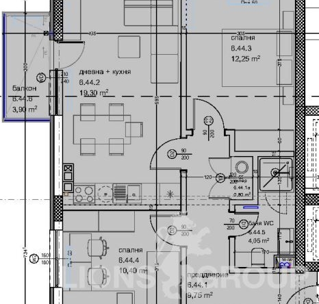 Тристаен апартамент в Варна, Кайсиева градина - 85 кв.м за 653 €/кв.м - Снимка #1