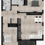 Тристаен апартамент в Пловдив, Кючук Париж - 71 кв.м за 1212 €/кв.м - Снимка #1