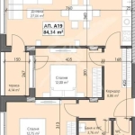 Тристаен апартамент в Пловдив, Захарна фабрика - 102 кв.м за 485 €/кв.м - Снимка #1