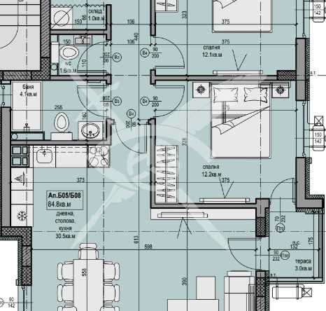 Тристаен апартамент в Пловдив, Христо Смирненски - 100 кв.м за 1005 €/кв.м - Снимка #1