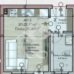 Едностаен апартамент в Велинград - 30 кв.м за 895 €/кв.м - Снимка #1