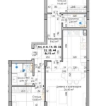 Тристаен апартамент в Пловдив, Кючук Париж - 103 кв.м за 888 €/кв.м - Снимка #1