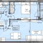 Двустаен апартамент в Асеновград - 76 кв.м за 851 €/кв.м - Снимка #1