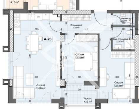 Тристаен апартамент в Пловдив, Кършияка - 103 кв.м за 610 €/кв.м - Снимка #1