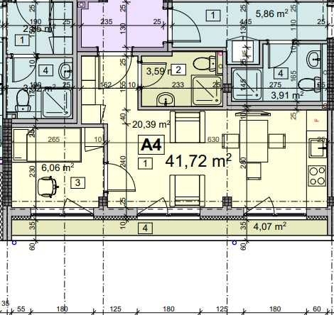 Двустаен апартамент в Пловдив, Коматево - 46 кв.м за 979 €/кв.м - Снимка #1