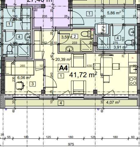 Двустаен апартамент в Пловдив, Коматево - 46 кв.м за 979 €/кв.м - Снимка #1