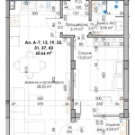 Двустаен апартамент в Пловдив, Кючук Париж - 72 кв.м за 749 €/кв.м - Снимка #1