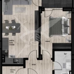 Двустаен апартамент в Пловдив, Кючук Париж - 71 кв.м за 1202 €/кв.м - Снимка #1