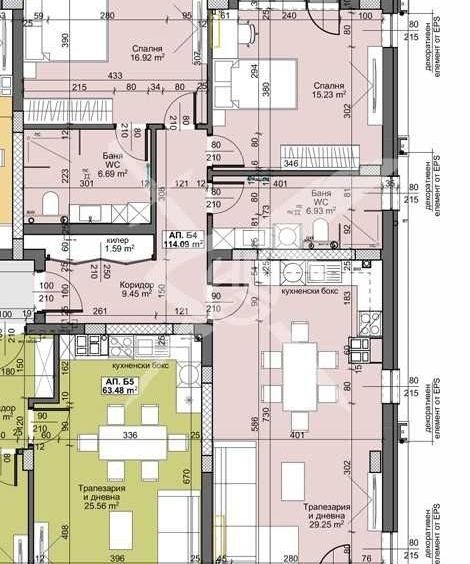 Дава се под наем Тристаен апартамент в Пловдив, Остромила - 131 кв.м за 144560 € - Снимка #1