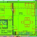 Двустаен апартамент в Асеновград - 79 кв.м за 907 €/кв.м - Снимка #1