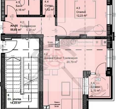 Двустаен апартамент в София, Овча купел - 67 кв.м за 1694 €/кв.м - Снимка #1