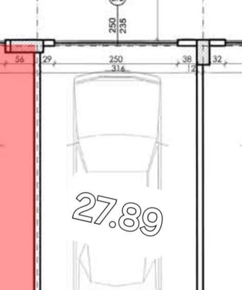 Гараж / Паркомясто в Стара Загора, Железник - център - 28 кв.м за 548 €/кв.м - Снимка #1