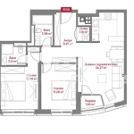 Тристаен апартамент в София, Кръстова вада - 109 кв.м за 3303 €/кв.м - Снимка #1