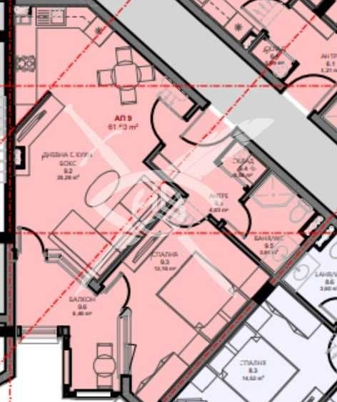 Двустаен апартамент в Поморие - 68 кв.м за 901 €/кв.м - Снимка #1